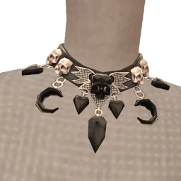 Delirious Skull Choker