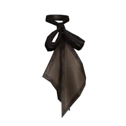 Delirious Squid Gothic Bow Scarf