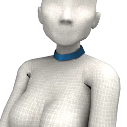 Foal Simple Choker (Blue)