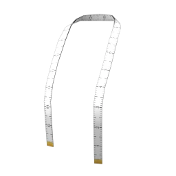 Front Row Perfect Cut Tape Measure