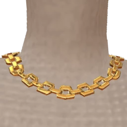 Ikon Elite Gold Pixel Chain Necklace