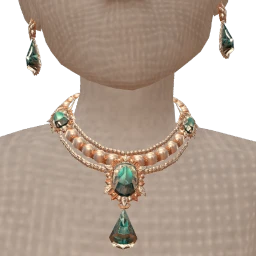 La Haute Couture Royal Blue Topaz Jewellery Set