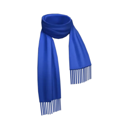 Front Row Cashmere Scarf - Blue