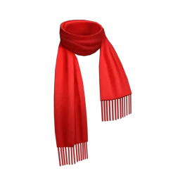 Front Row Cashmere Scarf - Red