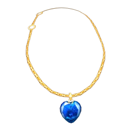 Prysm Lunarheart Necklace (Sapphire)