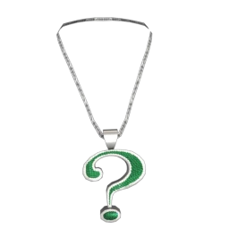 Bling Bling Question Mark Pendant