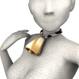 Yume Lovely Cow Bell Collar