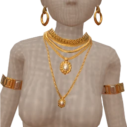 Yume Shimmer Gold Necklace