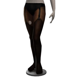 Layered Fish Net Tights