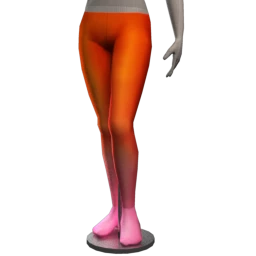 Tropical Sunrise Ombre Tights