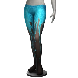 Delirious Squid Slime Tights (Saline)