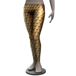 Dragonscale Leggings - Gold Elixer