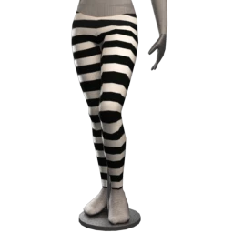 Bubblegum Striped Leggings