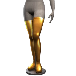 Cloud Nine Metallic Stockings - Gold