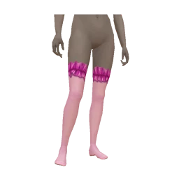 Palermo Lavender Ruffle Socks