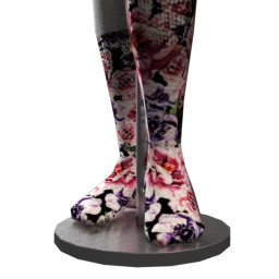 Drop Science Rosy Blooms Socks