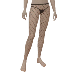 Delirious Black Regale Tights