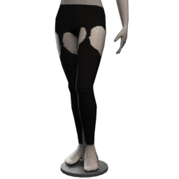 Secrets Suspenders Leggings - Black