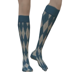 Foal Marine Argyle Socks