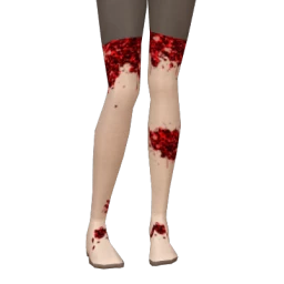 Cosmos Bleeding Out Socks