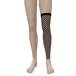 Yume Misplaced Fishnet Sock