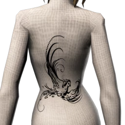 Graceful Phoenix Tattoo