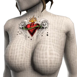 Winged Heart Tattoo