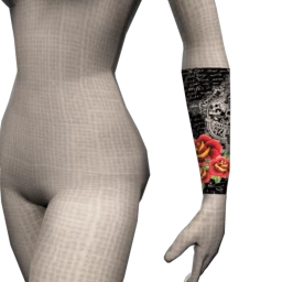 Infected Souls Lower Sleeve Tattoo