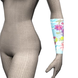 Japanese Garden Lower Sleeve Tattoo