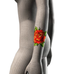 Romantic Rose Tattoo