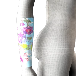 Japanese Garden Lower Sleeve Tattoo