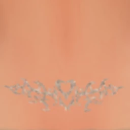 Glitter Lower Back Tattoo