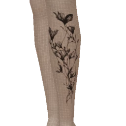 Black Glow Gathering Tattoo