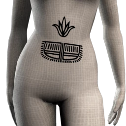 Winged Lotus Flower Tattoo