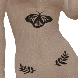 Butterflies In Your Stomach Tattoo