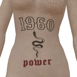 1960 Retro Snake Tattoo