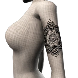 Radiating Bloom Tattoo