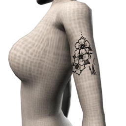 Hibiscus Flower Tattoo