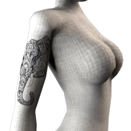 Noble Elephant Tattoo