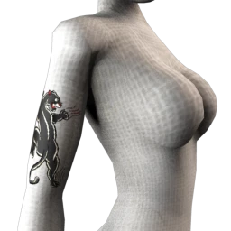 Courageous Panther Tattoo