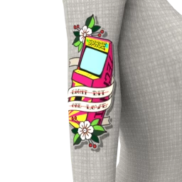 Eight Bit, One Love Tattoo