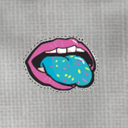 Sour Candy Stick-On Tattoo