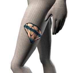 Gradient Diamond Tattoo