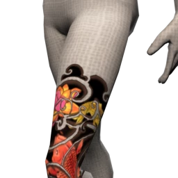 Eastern Vibrance Tattoo