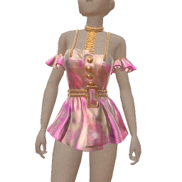 Cloud Nine Silver Distressed Metallic Silk Mini Dress