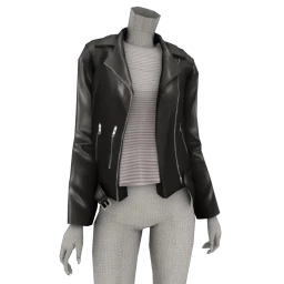 Balfern Leather Biker Jacket