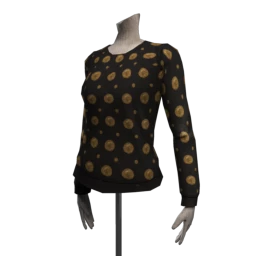 Front Row Coin Embellished Jumper