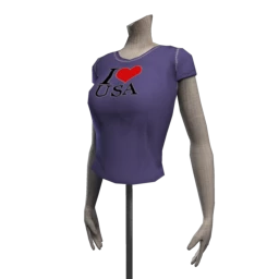 I Heart USA Tee (for Female)