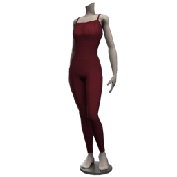 Bionic Ballet Unitard - Burgundy