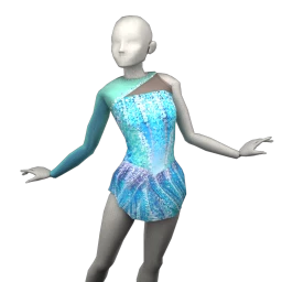 Bionic Gliding Acrobat Ice Skating Outfit